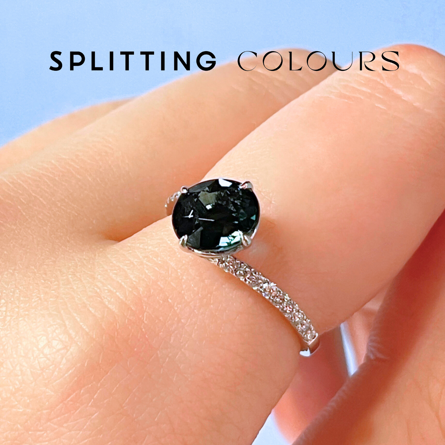 The Mono Ring - 1.87ct Indicolite Tourmaline