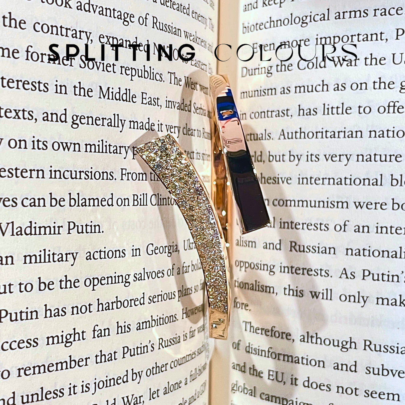 Beyond Tourmalines - 1.76ct Diamond Ribbon Bangle