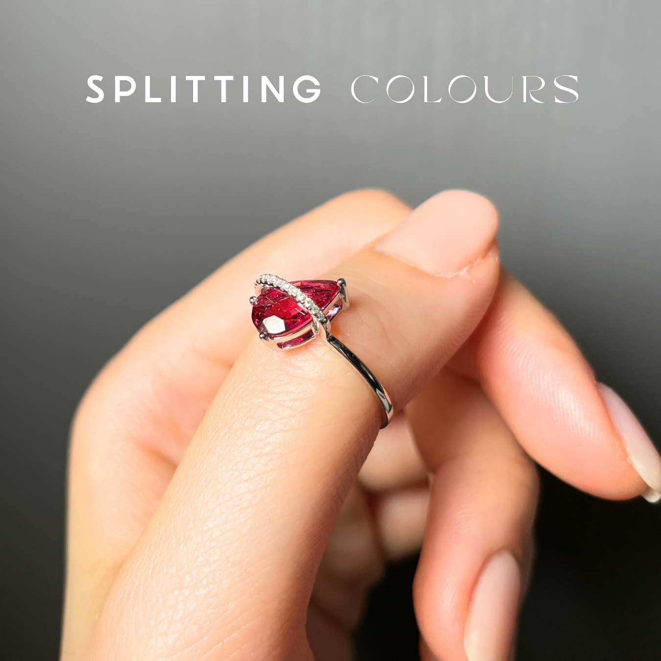 The Traverse Ring - 1.35ct Rubellite Tourmaline