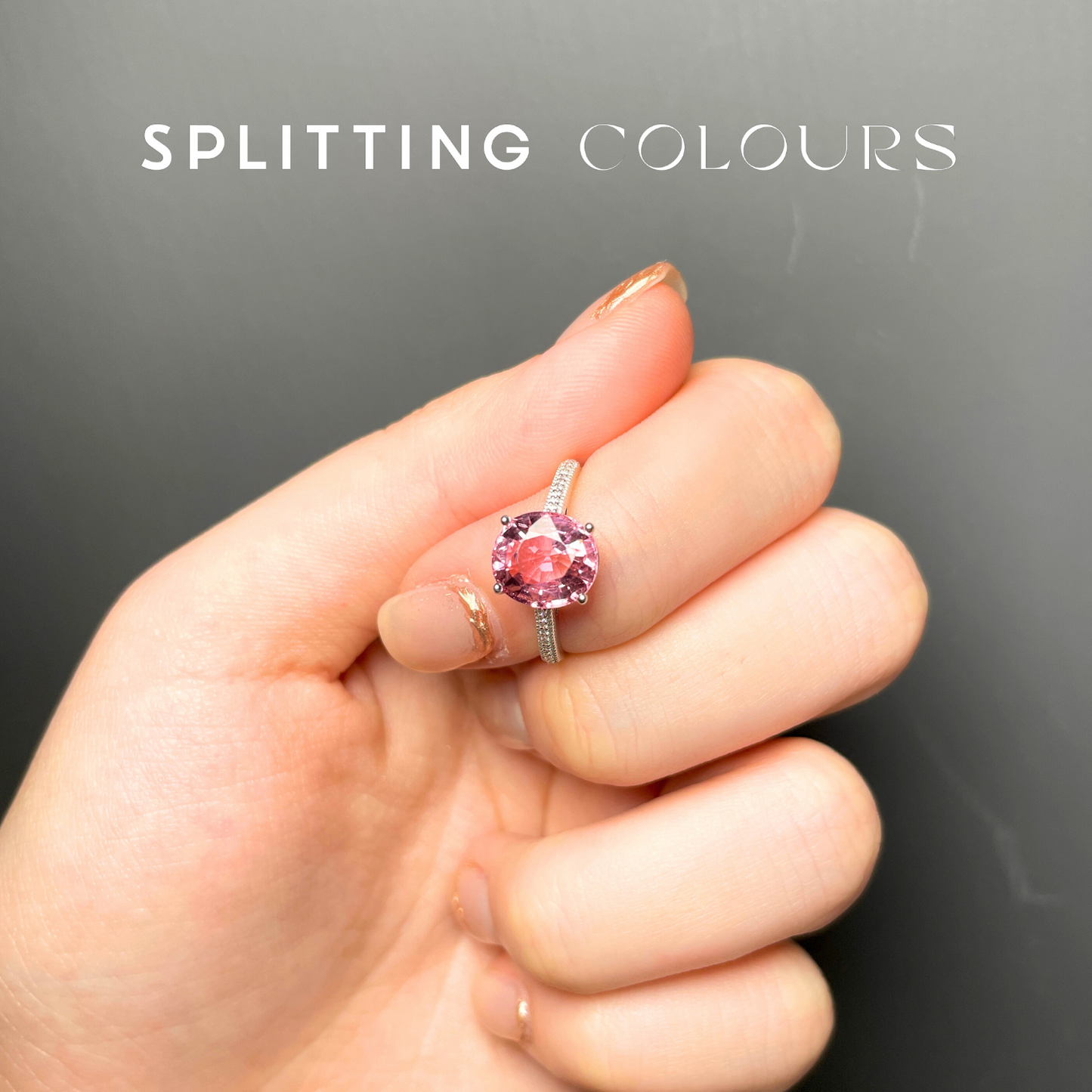 The Mono Ring - 2.65ct Sweet Pink Tourmaline