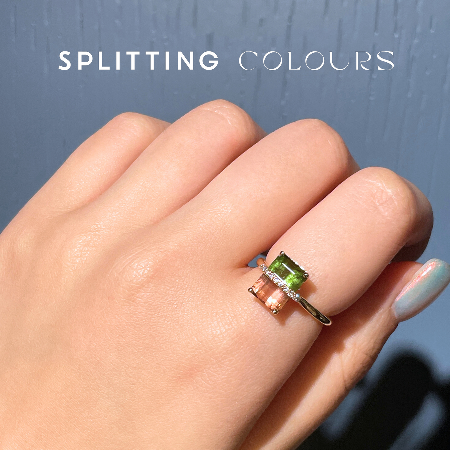 The Traverse Ring - 3.25ct Watermelon Tourmaline