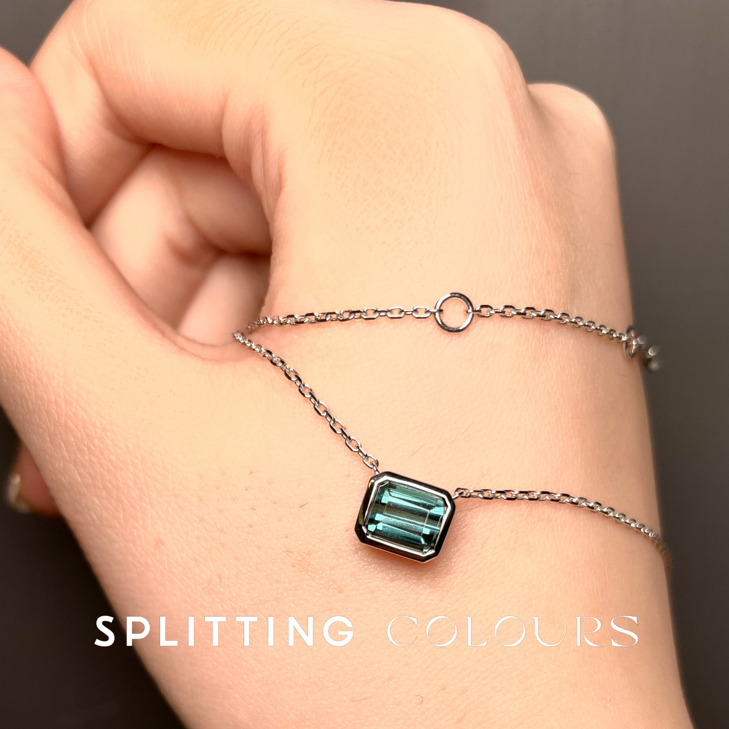 The Mono Necklace - 1.33ct Indicolite Tourmaline