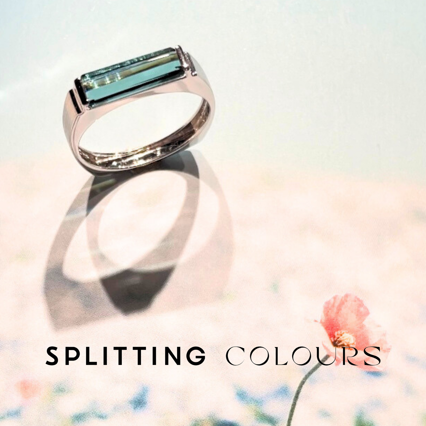 The Fusion Ring - 1.88ct Indicolite Tourmaline