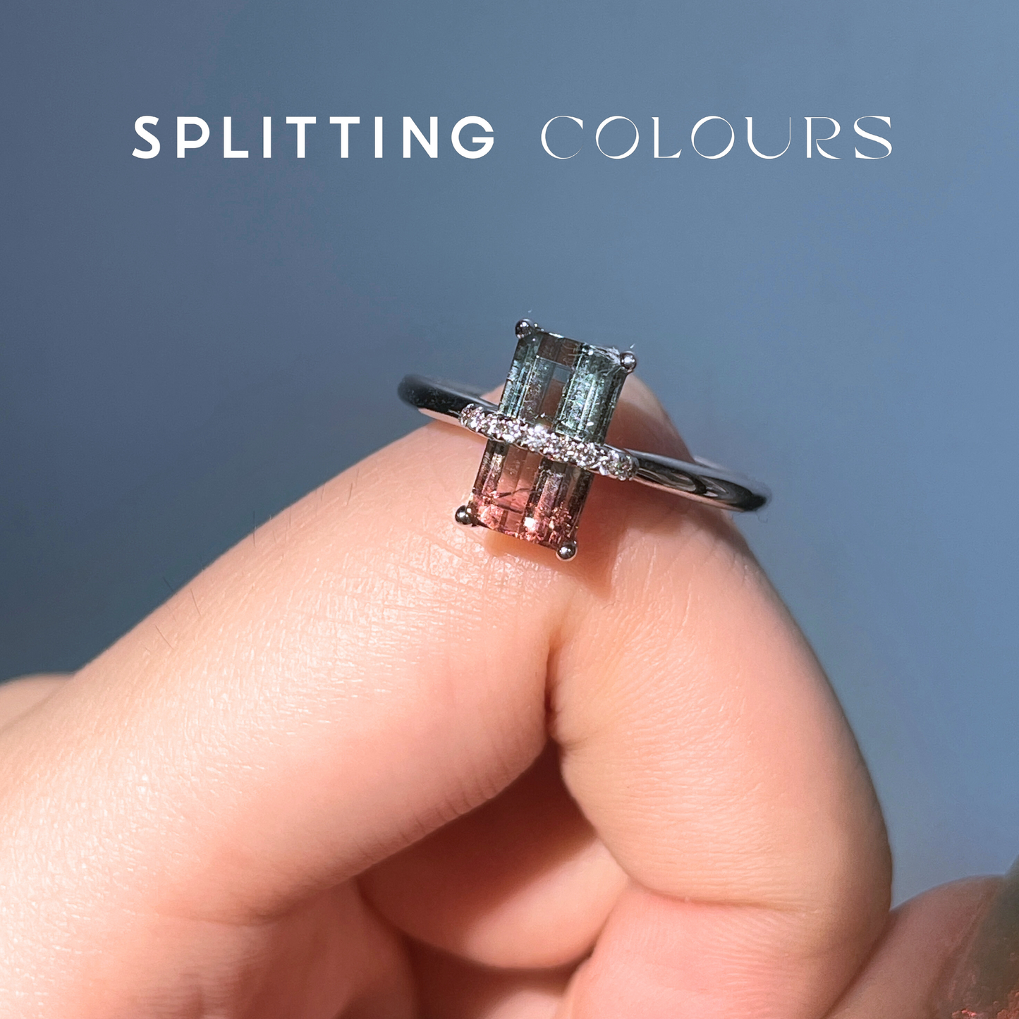 The Traverse Ring - 1.79ct Watermelon Tourmaline