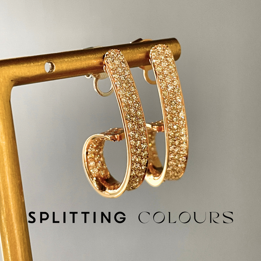 (Pre-Order Available) Beyond Tourmalines - 2.12ct Diamond Curl Earrings