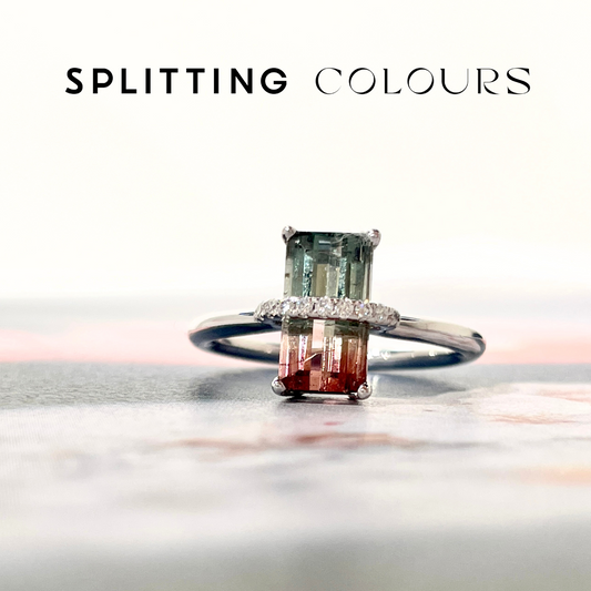 The Traverse Ring - 1.79ct Watermelon Tourmaline