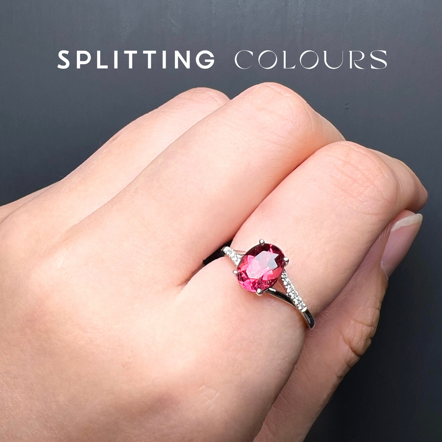 The Mono Ring - 1.25ct Rubellite