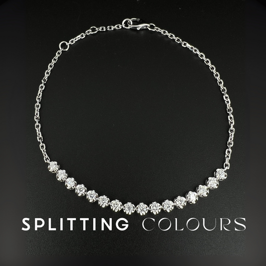 (Pre-Order Available) Beyond Tourmalines - Tennis Diamond Bracelet