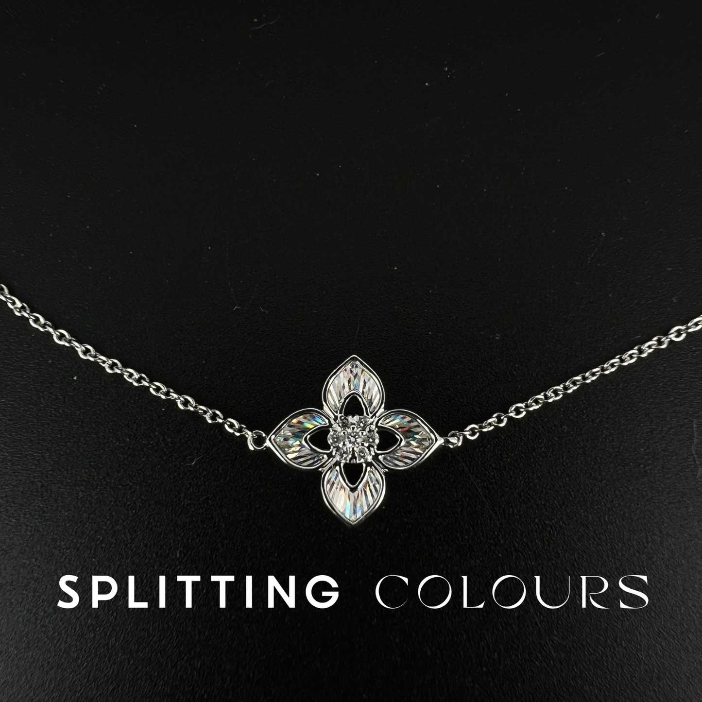 Golden Prism - Blossom Diamonds Bracelet