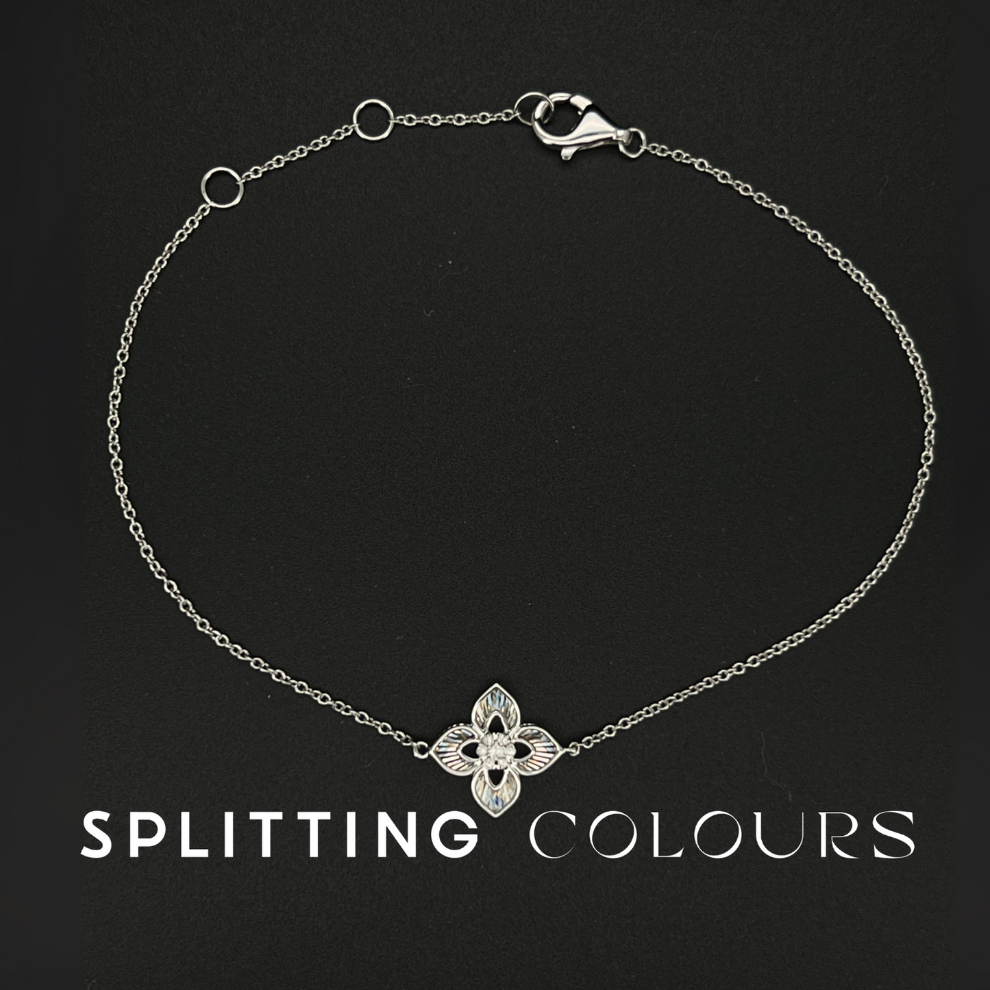 Golden Prism - Blossom Diamonds Bracelet
