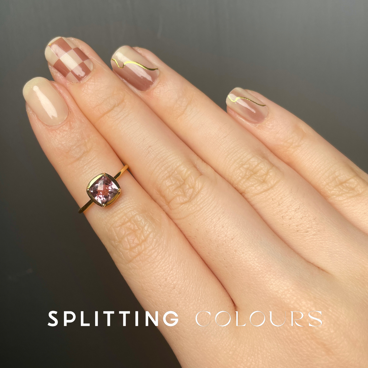 The Mono Stackable Ring - 1.08ct Light Pink Tourmaline