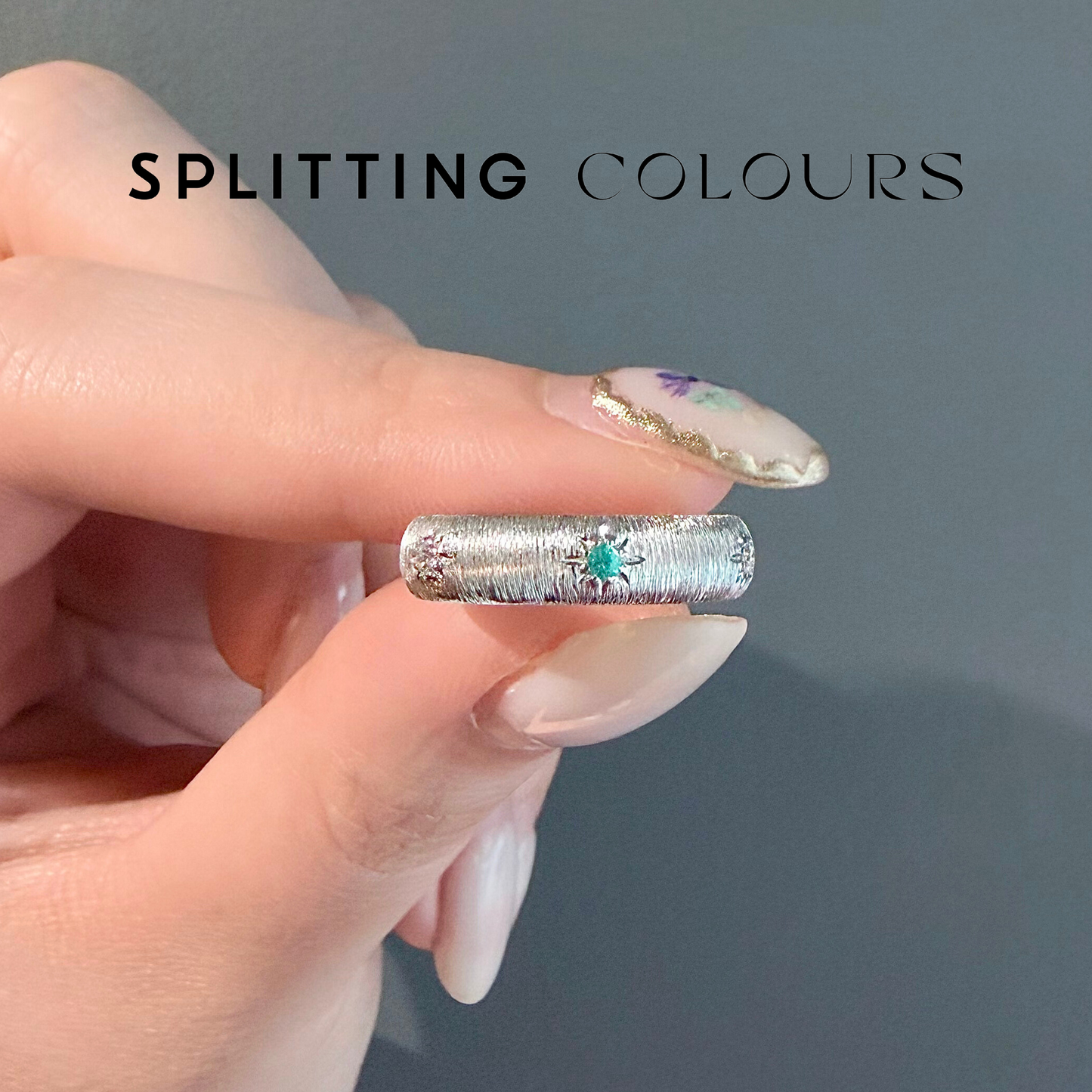 Fine As Fabric - Brazilian Paraiba/Diamonds Ring