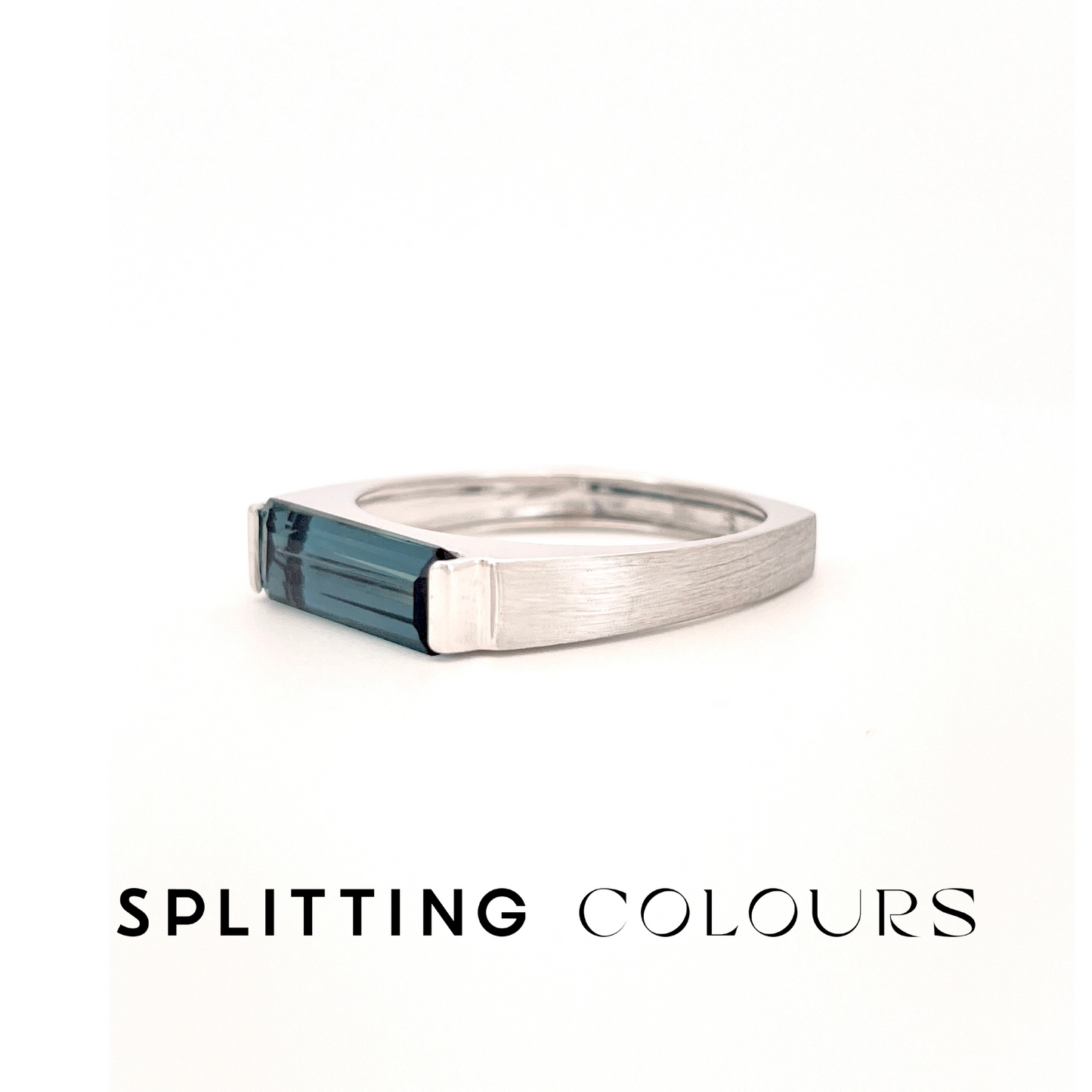The Fusion Ring - 1.88ct Indicolite Tourmaline