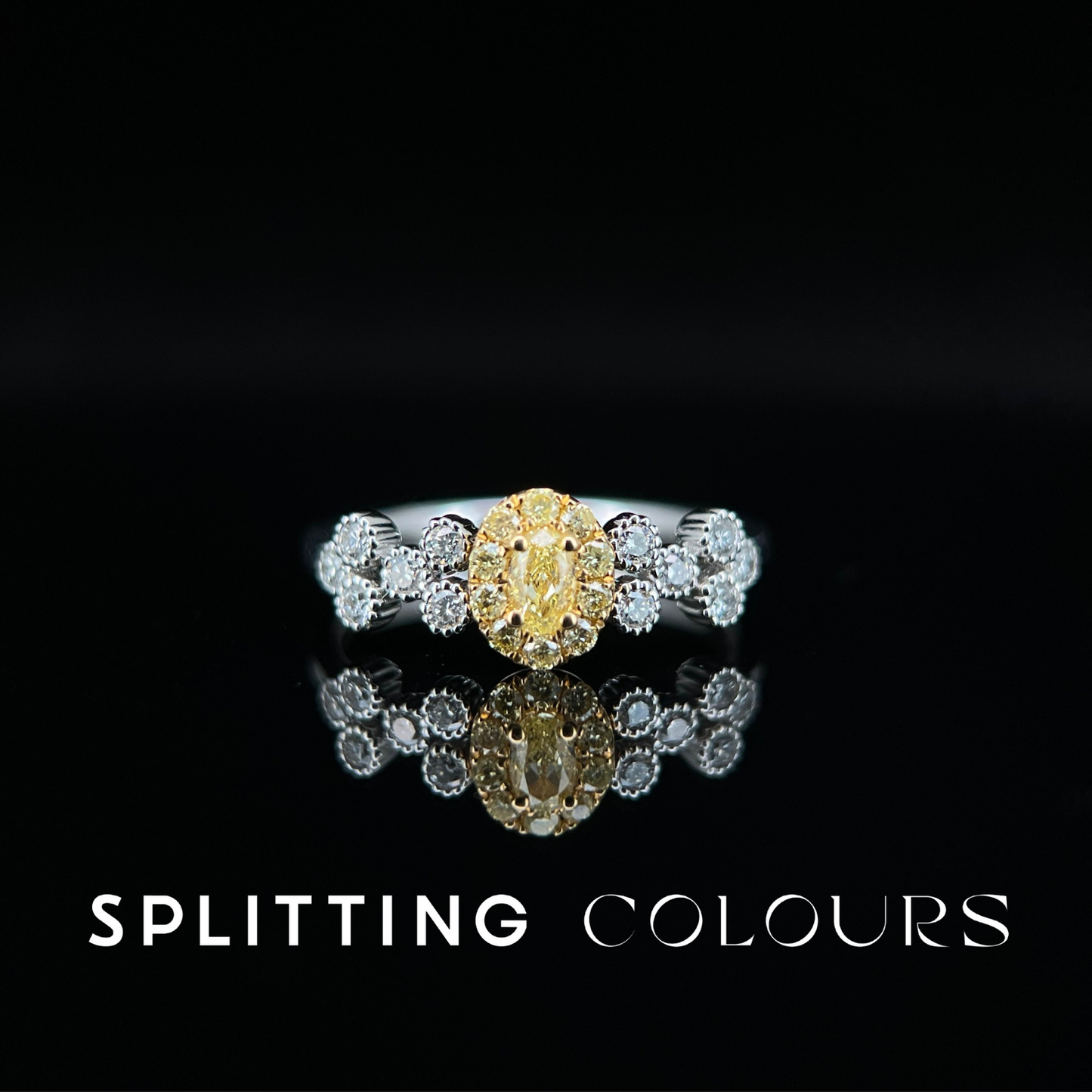 Beyond Tourmalines - Yellow Diamond Ring