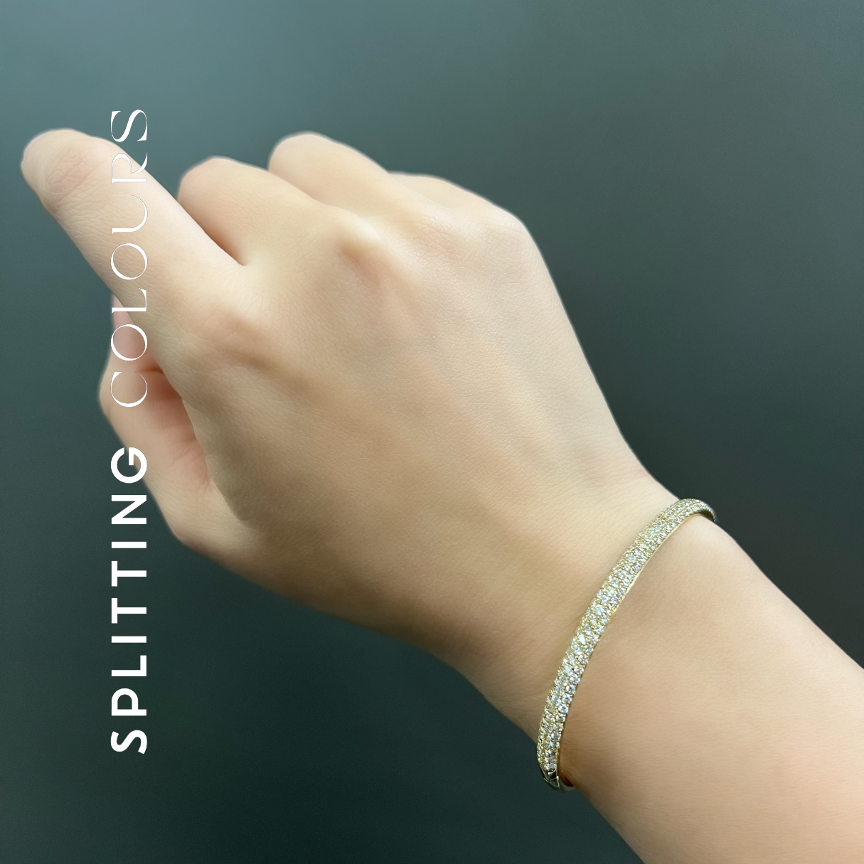 Beyond Tourmalines - 2.34ct Diamond Bracelet
