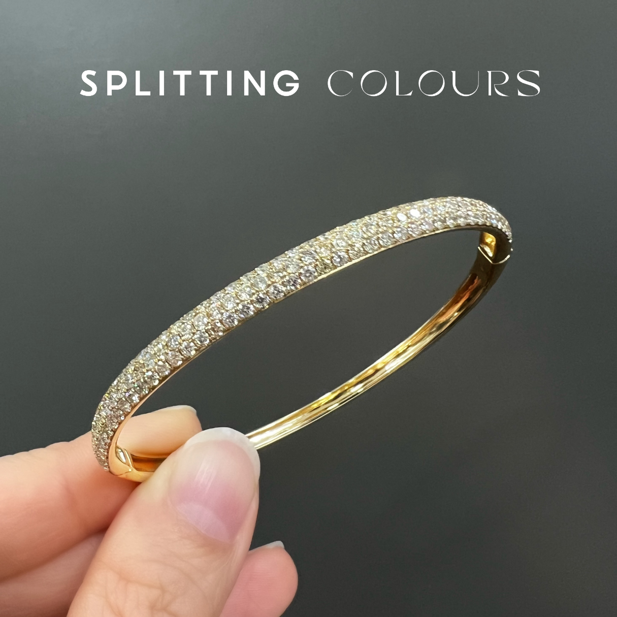 Beyond Tourmalines - 2.34ct Diamond Bracelet