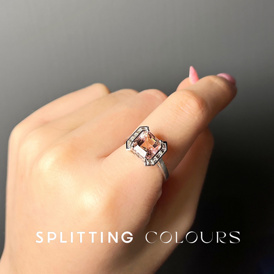 The Bracket Ring – 2.63ct Baby Pink Tourmaline