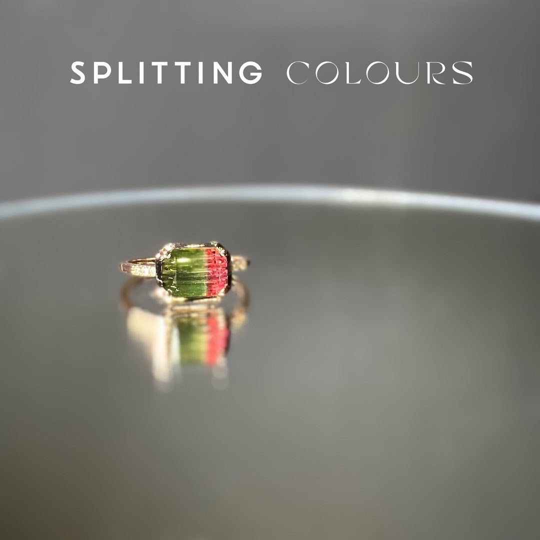 The Classic Ring - 1.99ct Watermelon Tourmaline