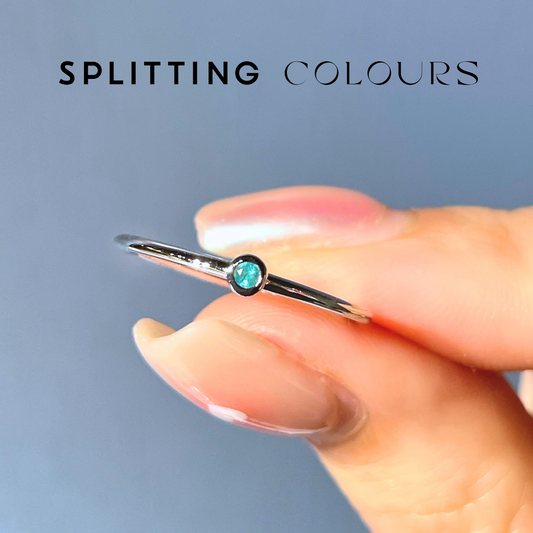 The Twinkle Ring -  Brazilian Paraiba