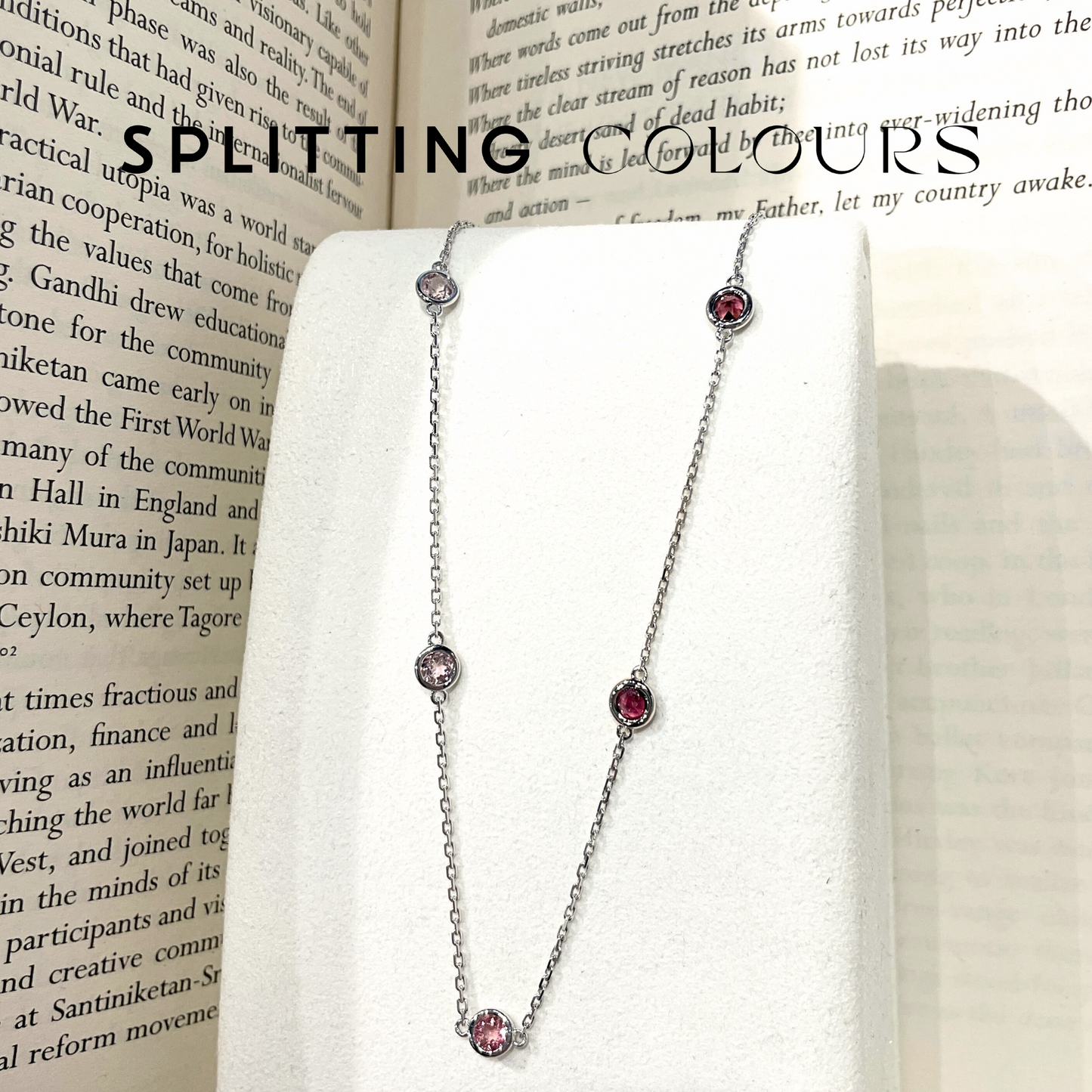 The Twinkle Necklace - Multi-Colour Tourmaline