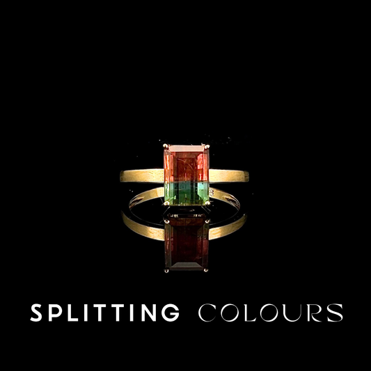 The Classic Ring - 2.10ct Watermelon Tourmaline