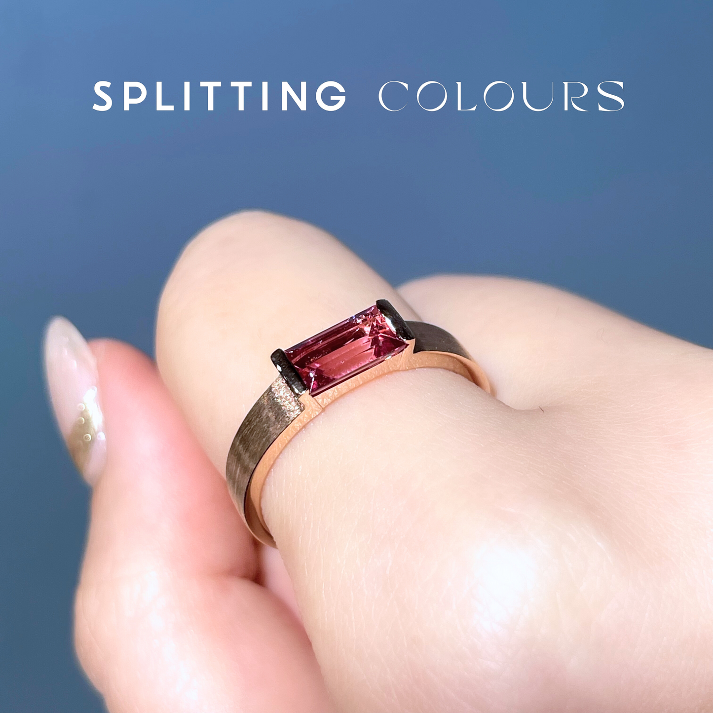 The Classic Ring - 1.20ct Pink Tourmaline