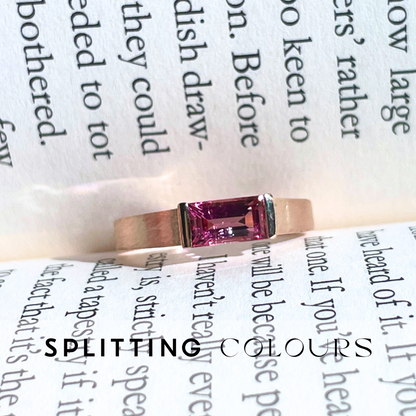 The Classic Ring - 1.20ct Pink Tourmaline