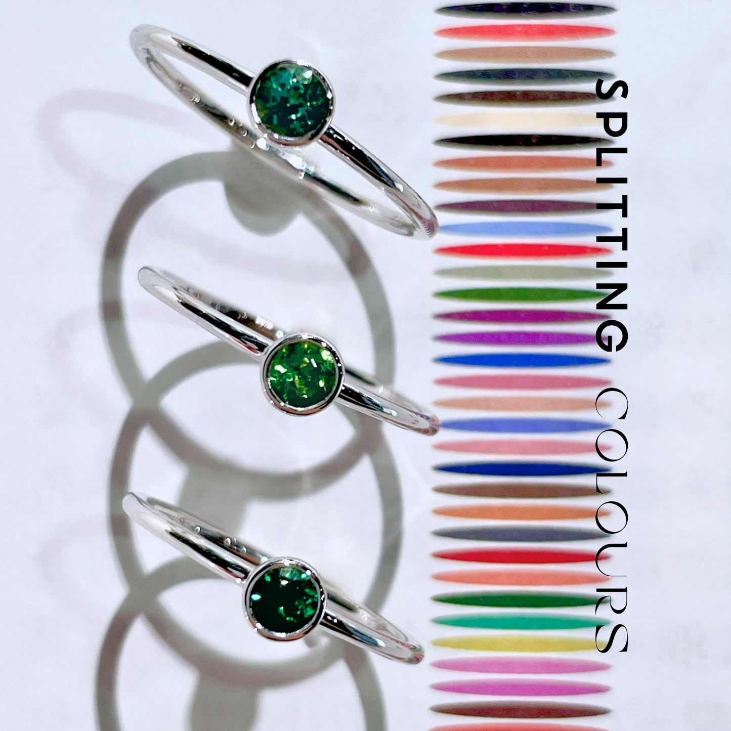 The Twinkle Ring - Indicolite Tourmaline