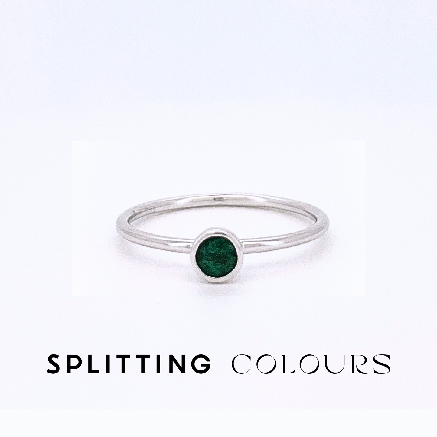 The Twinkle Ring - Indicolite Tourmaline