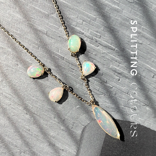Beyond Tourmalines - 3.26ct Opal Necklace