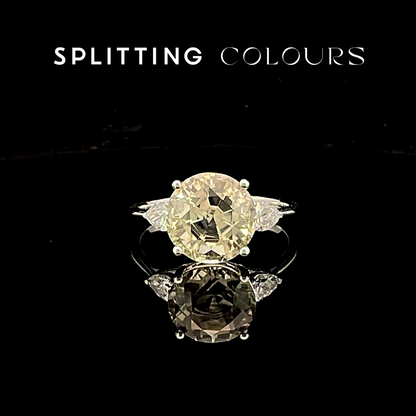 The Mono Ring - 2.98ct Light Yellow Tourmaline