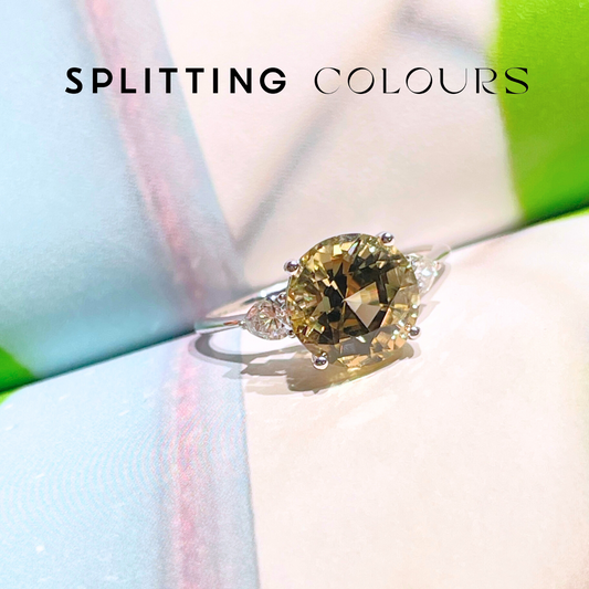 The Mono Ring - 2.98ct Light Yellow Tourmaline