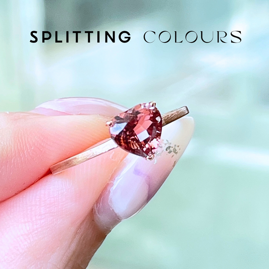 The Mono Ring - 1.08ct Rose Pink Tourmaline