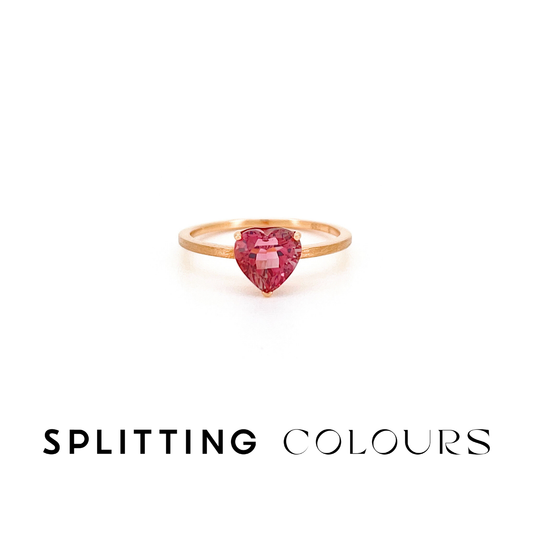The Mono Ring - 1.08ct Rose Pink Tourmaline