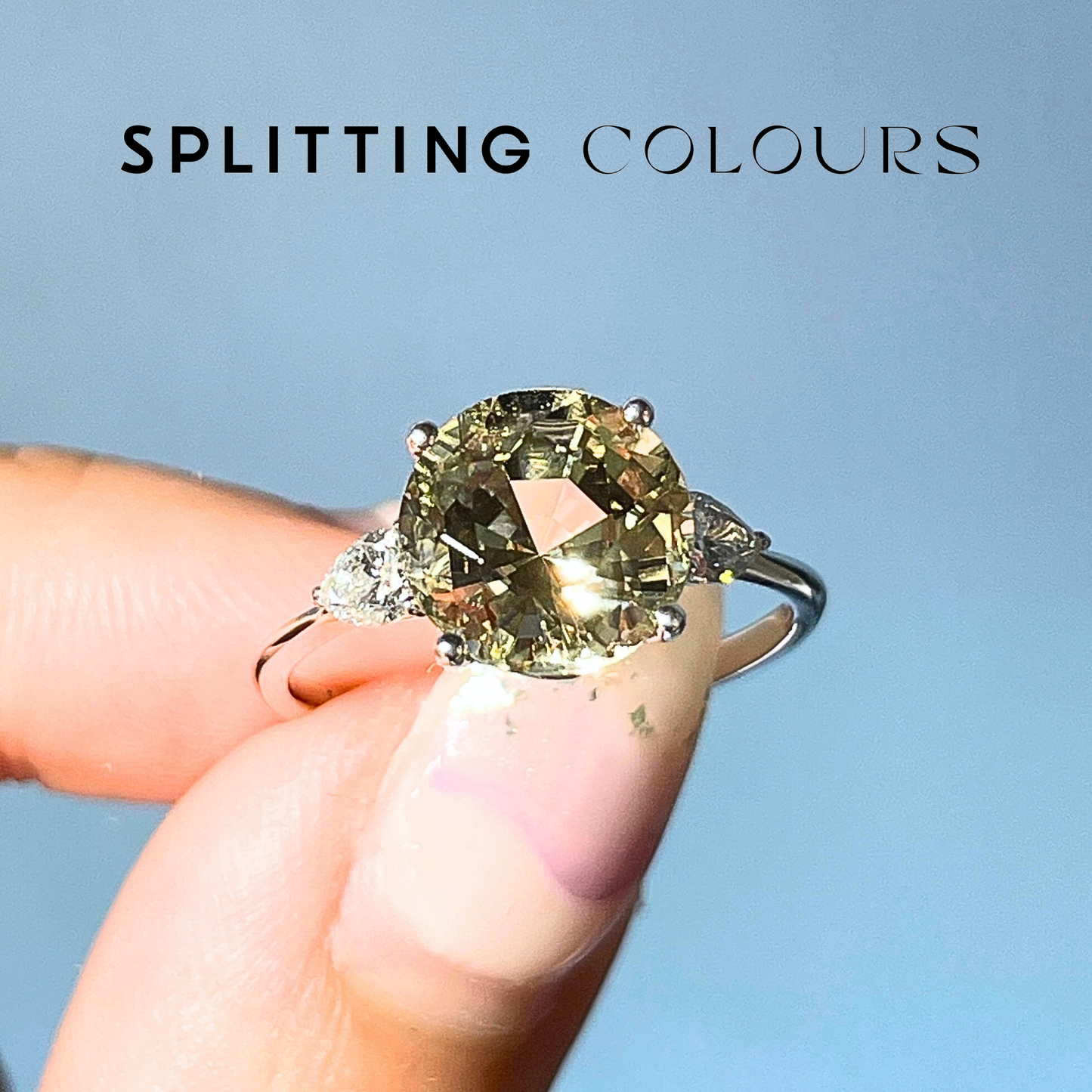 The Mono Ring - 2.98ct Light Yellow Tourmaline