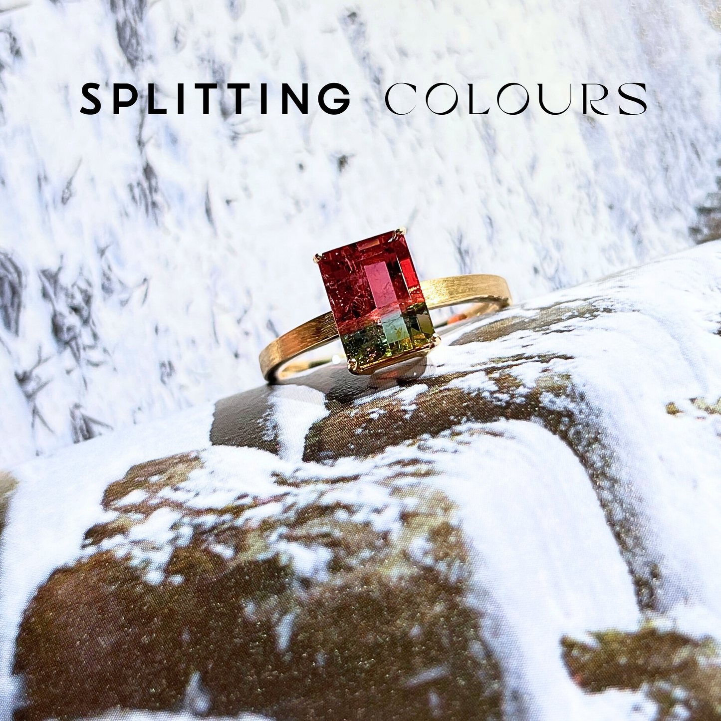 The Classic Ring - 2.16ct Watermelon Tourmaline