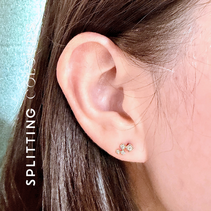 (Pre-Order Available) Beyond Tourmalines - 0.15ct Diamond Earring