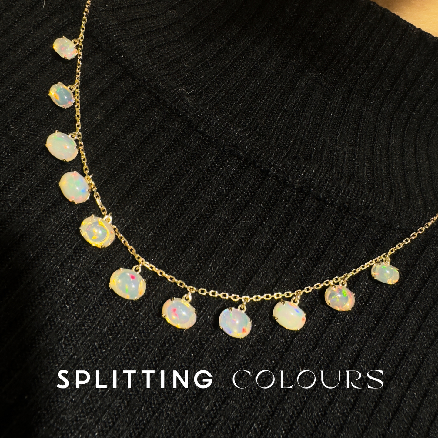 Beyond Tourmalines - 5.08ct Opal Necklace