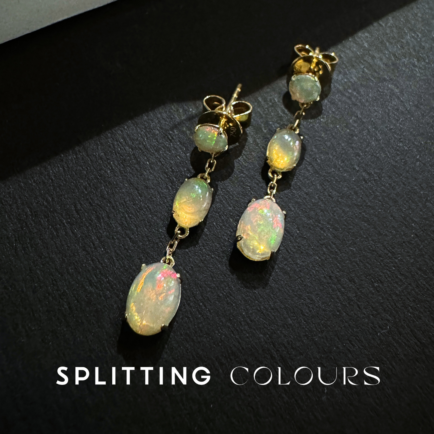 Beyond Tourmalines - 1.73ct Opal Earrings