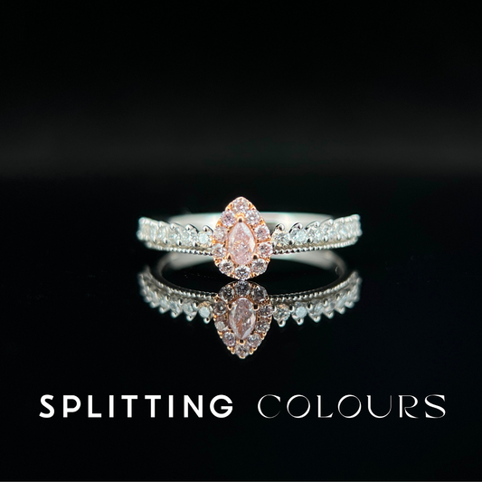 Beyond Tourmalines - Pink Diamond Ring