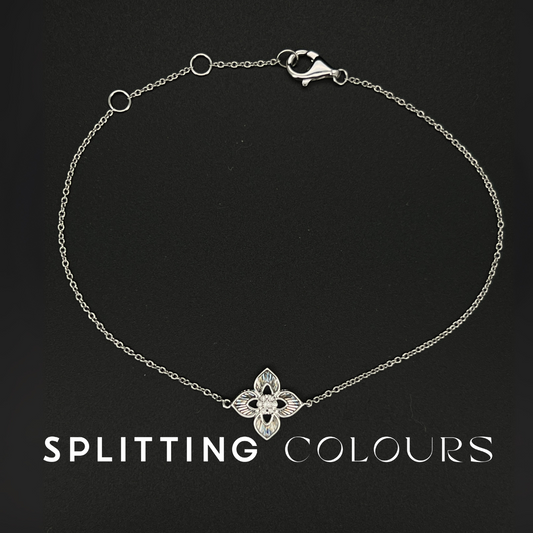 Golden Prism - Blossom Diamonds Bracelet