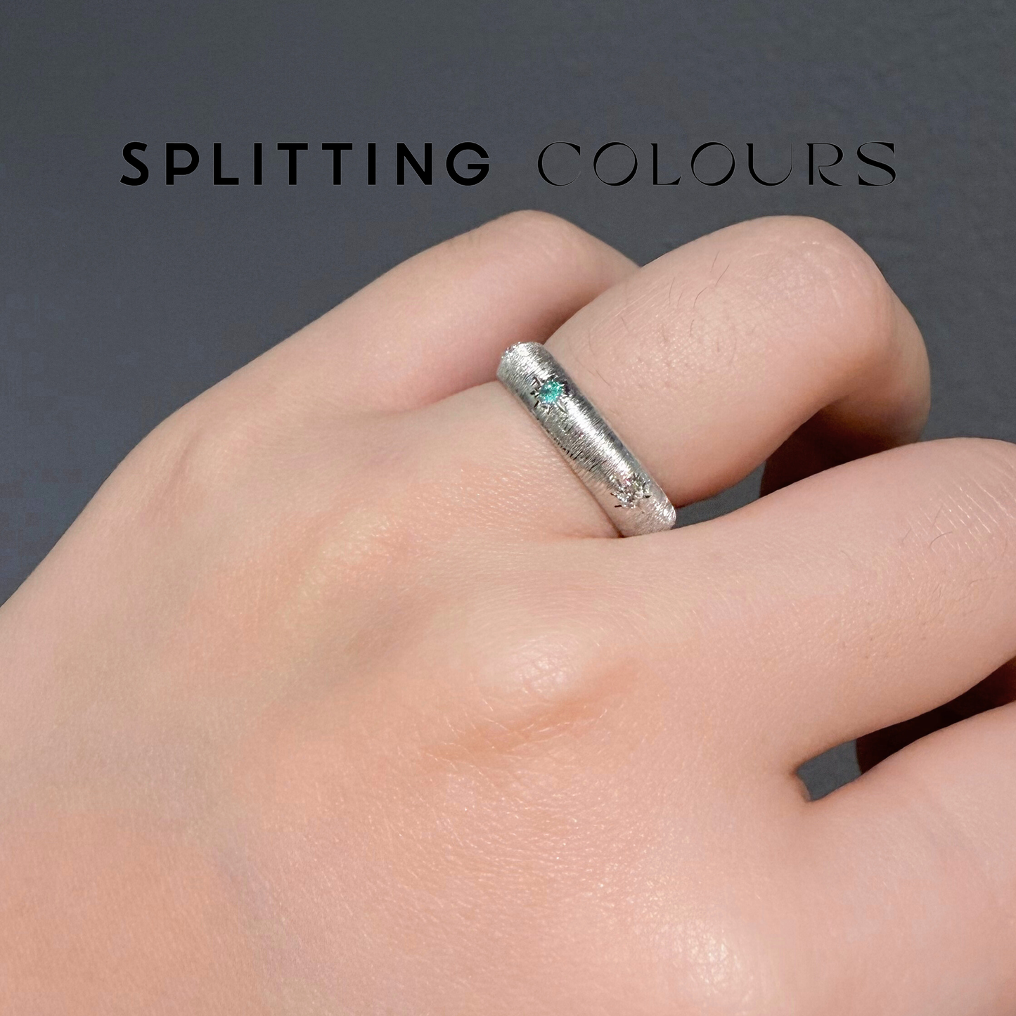 Fine As Fabric - Brazilian Paraiba/Diamonds Ring