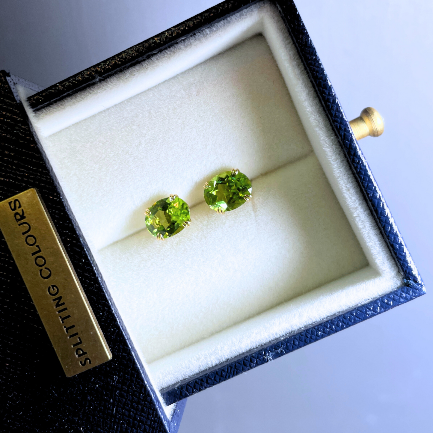 Beyond Tourmalines - 3.87ct Peridot Earrings