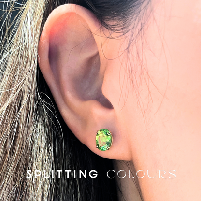 Beyond Tourmalines - 3.87ct Peridot Earrings