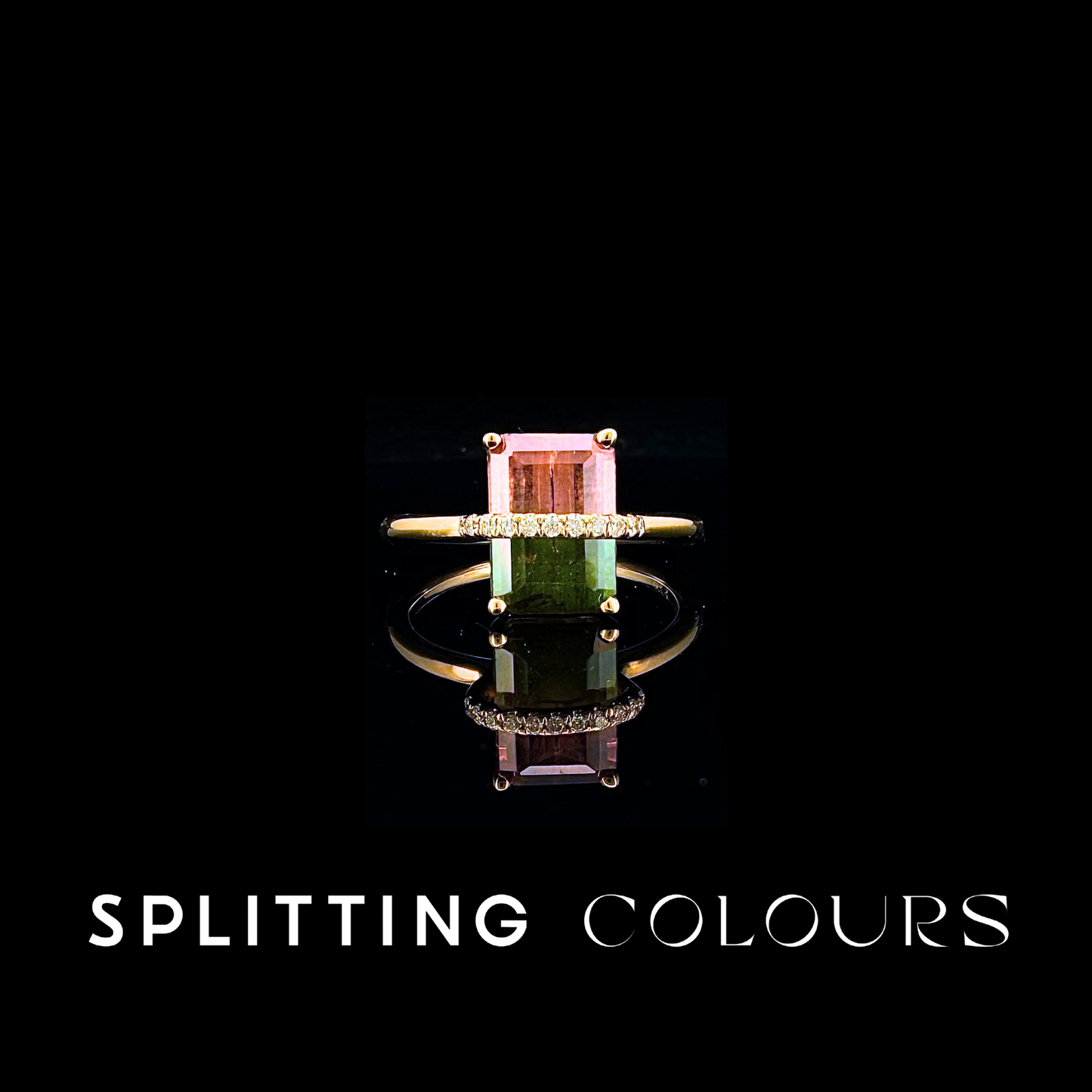The Traverse Ring - 3.25ct Watermelon Tourmaline