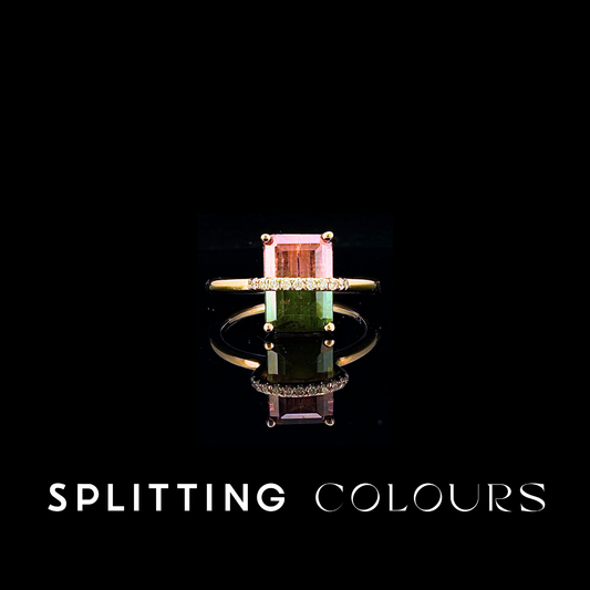 The Traverse Ring - 3.25ct Watermelon Tourmaline